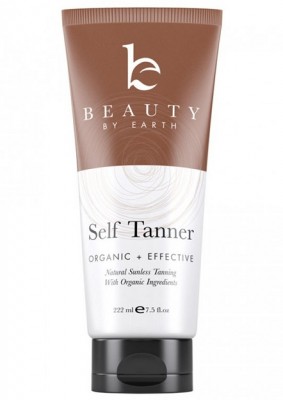 Beauty by Earth Self Tanner - Natural Sunless Tanning Lotion