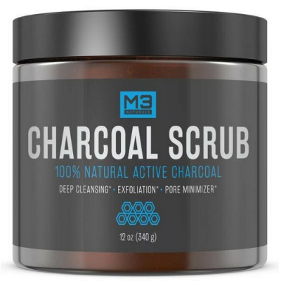 M3 Naturals Activated Charcoal Scrub