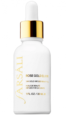 FARSÁLI Rose Gold Elixir – 24k Gold Infused Beauty Oil