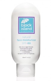 Block Island Organics Natural face moisturizer SPF 30